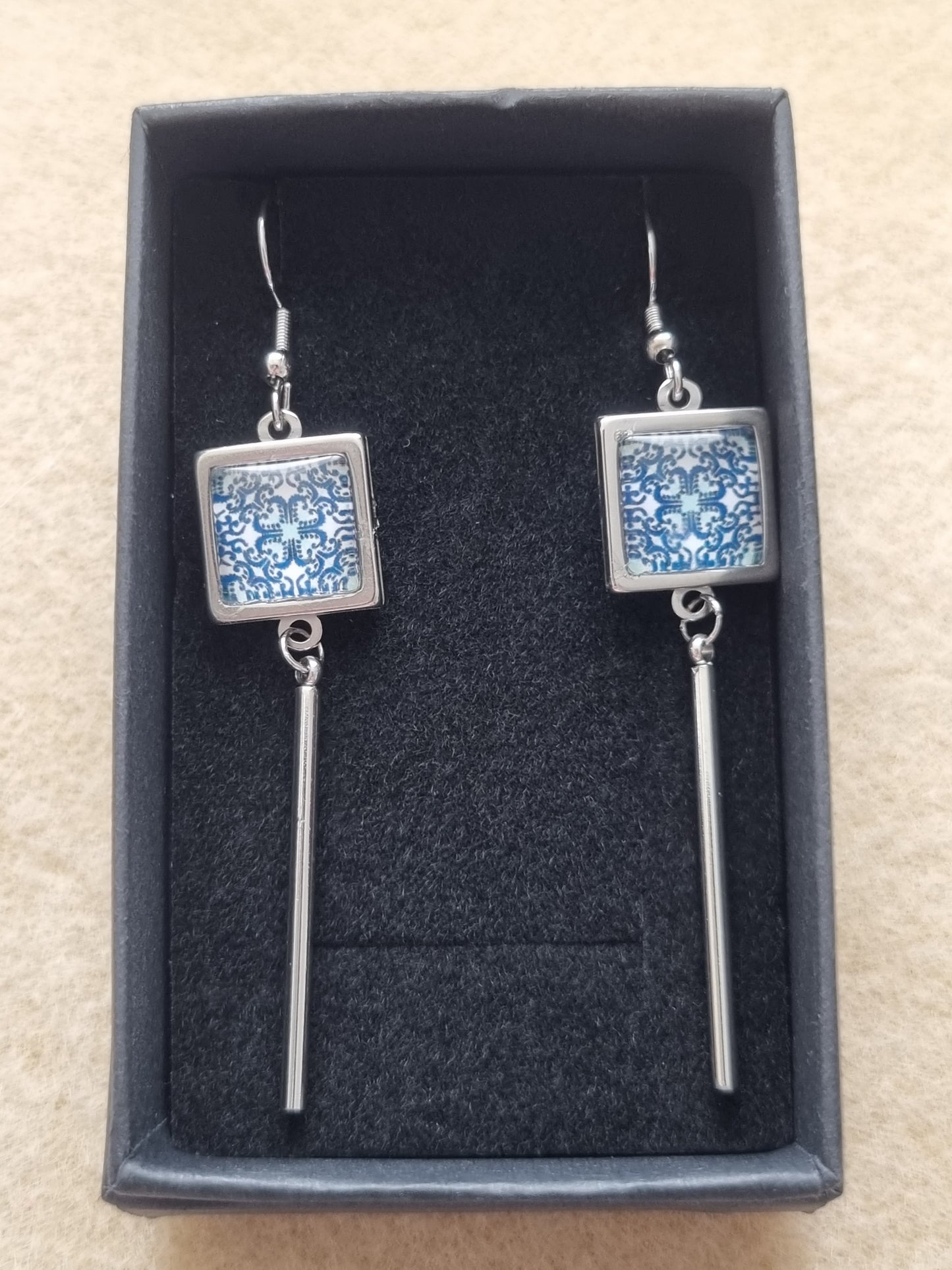 EARRINGS DELFT STYLE